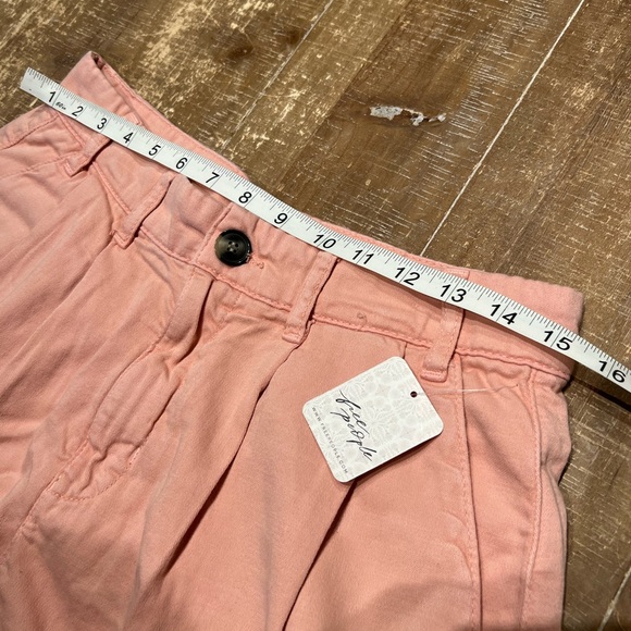 Free People Billie Mid Rise Pleated
Chino Shorts - Picture 7 of 10